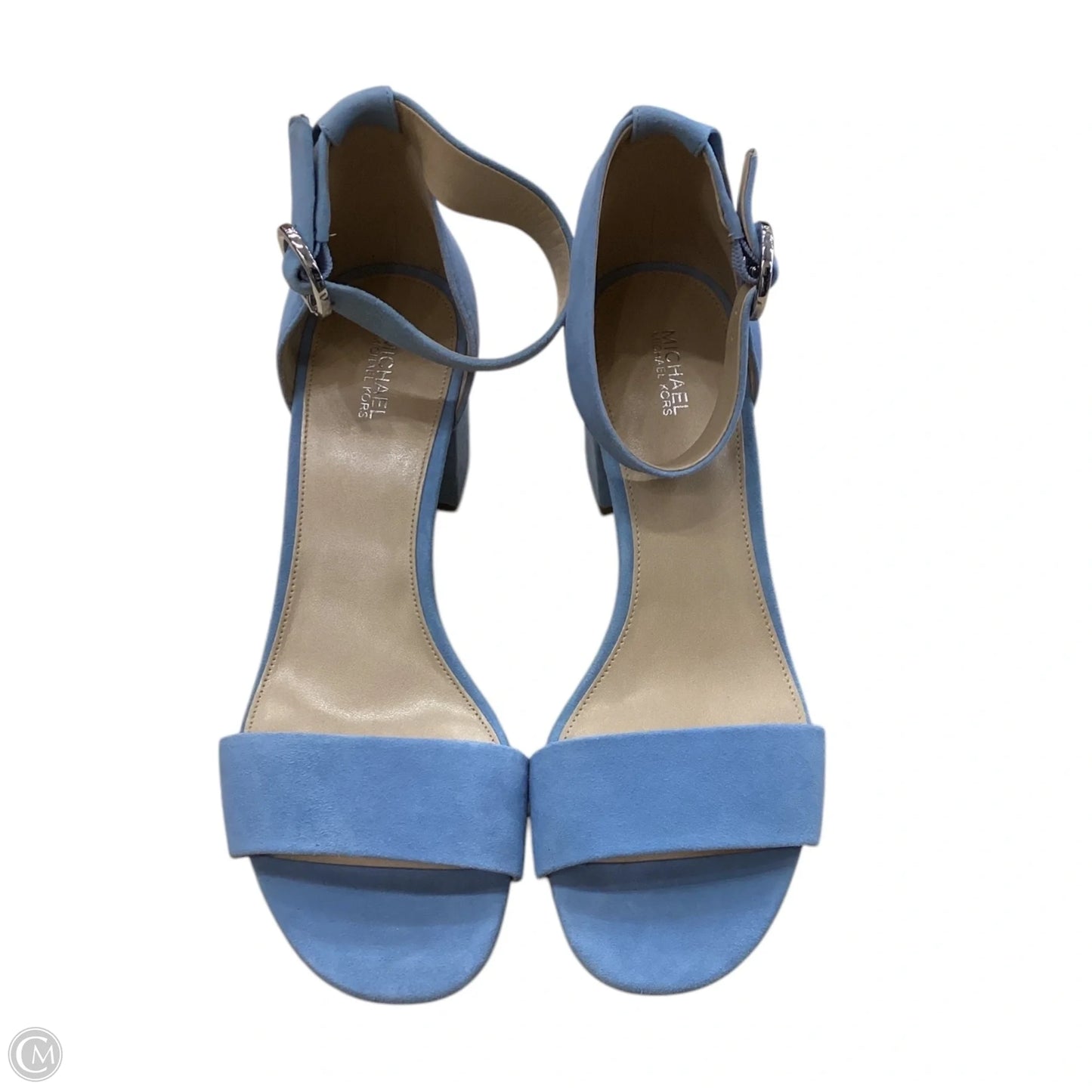 Shoes Designer By Michael Kors In Blue, Size: 10