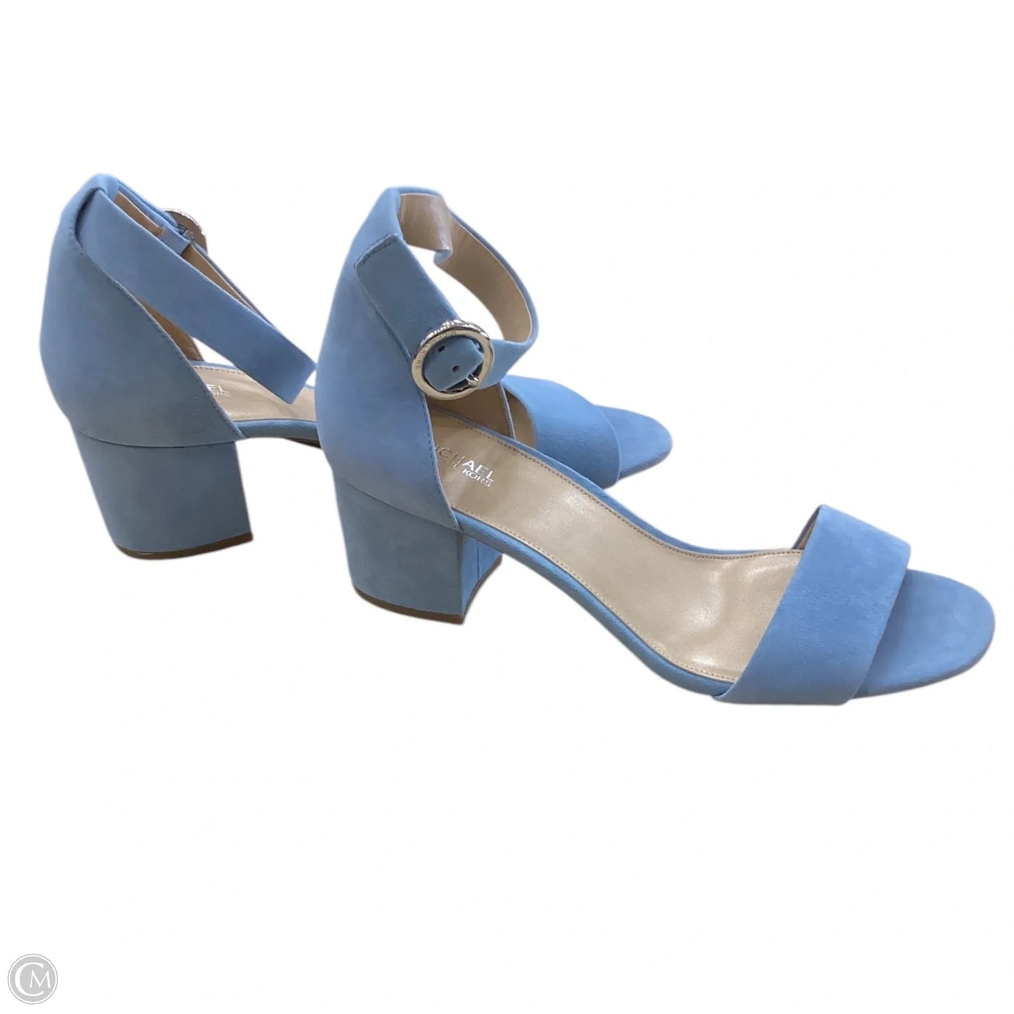 Shoes Designer By Michael Kors In Blue, Size: 10