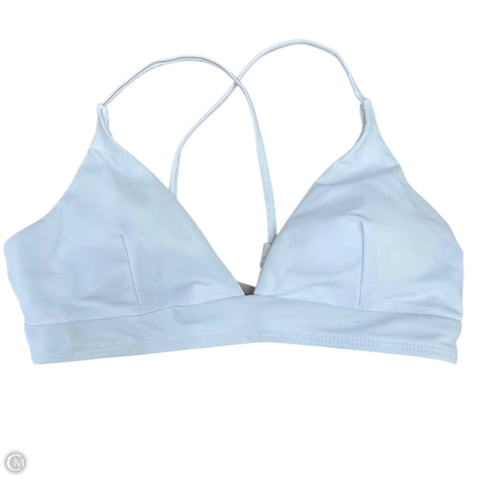 Swimsuit Top By Clothes Mentor In White, Size: M