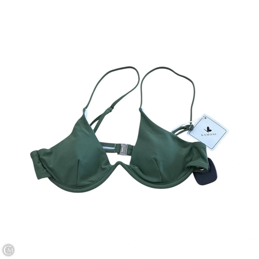 Swimsuit Top By Clothes Mentor In Green, Size: S