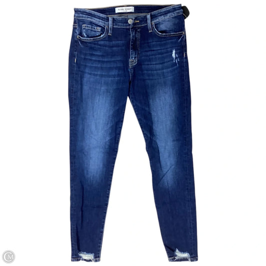 Jeans Skinny By Flying Monkey In Blue Denim, Size: 6