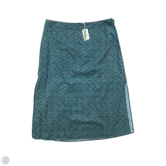 Skirt Maxi By Clothes Mentor In Green, Size: 14
