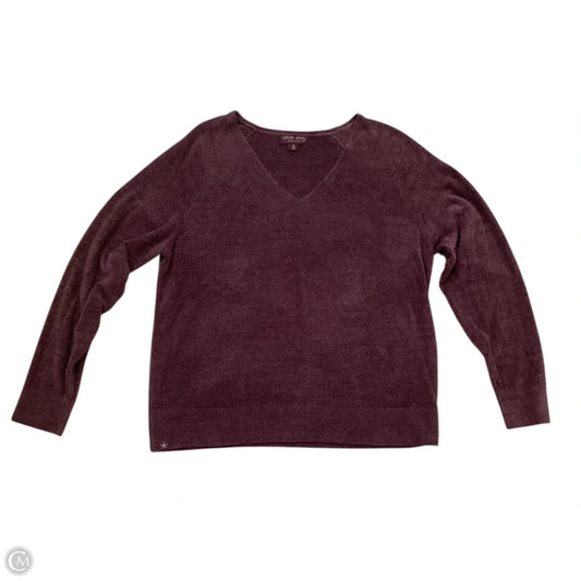 Top Long Sleeve By Barefoot Dreams In Purple, Size: Xl
