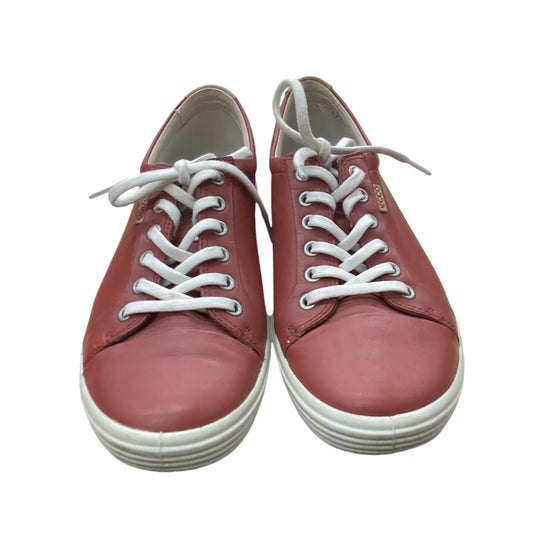 Shoes Sneakers By Ecco In Red, Size: 9