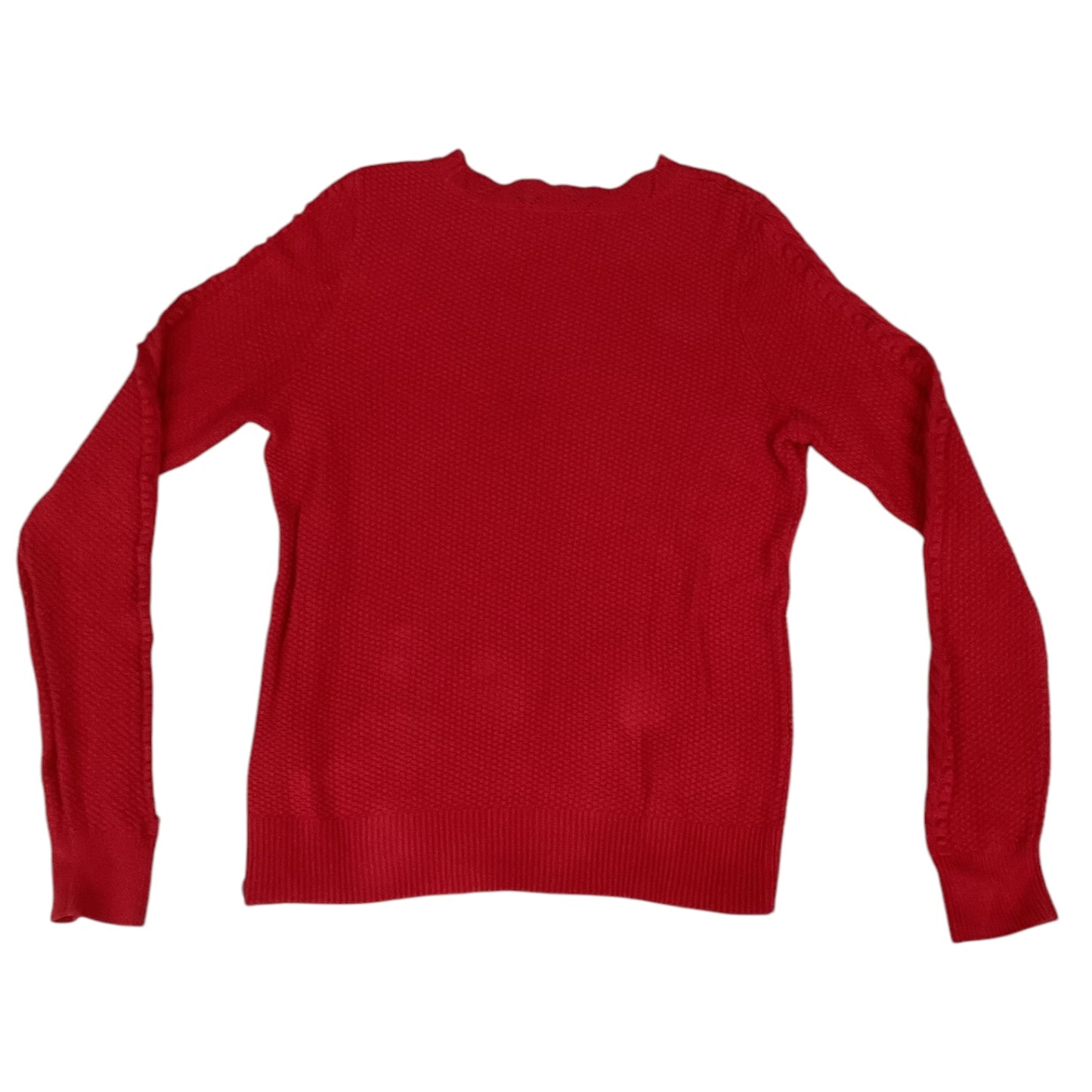 Sweater By Loft In Red, Size: L