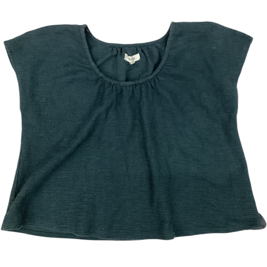 Top Short Sleeve By Madewell In Green, Size: M