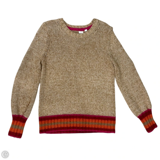 Sweater By Gap In Orange & Pink, Size: M