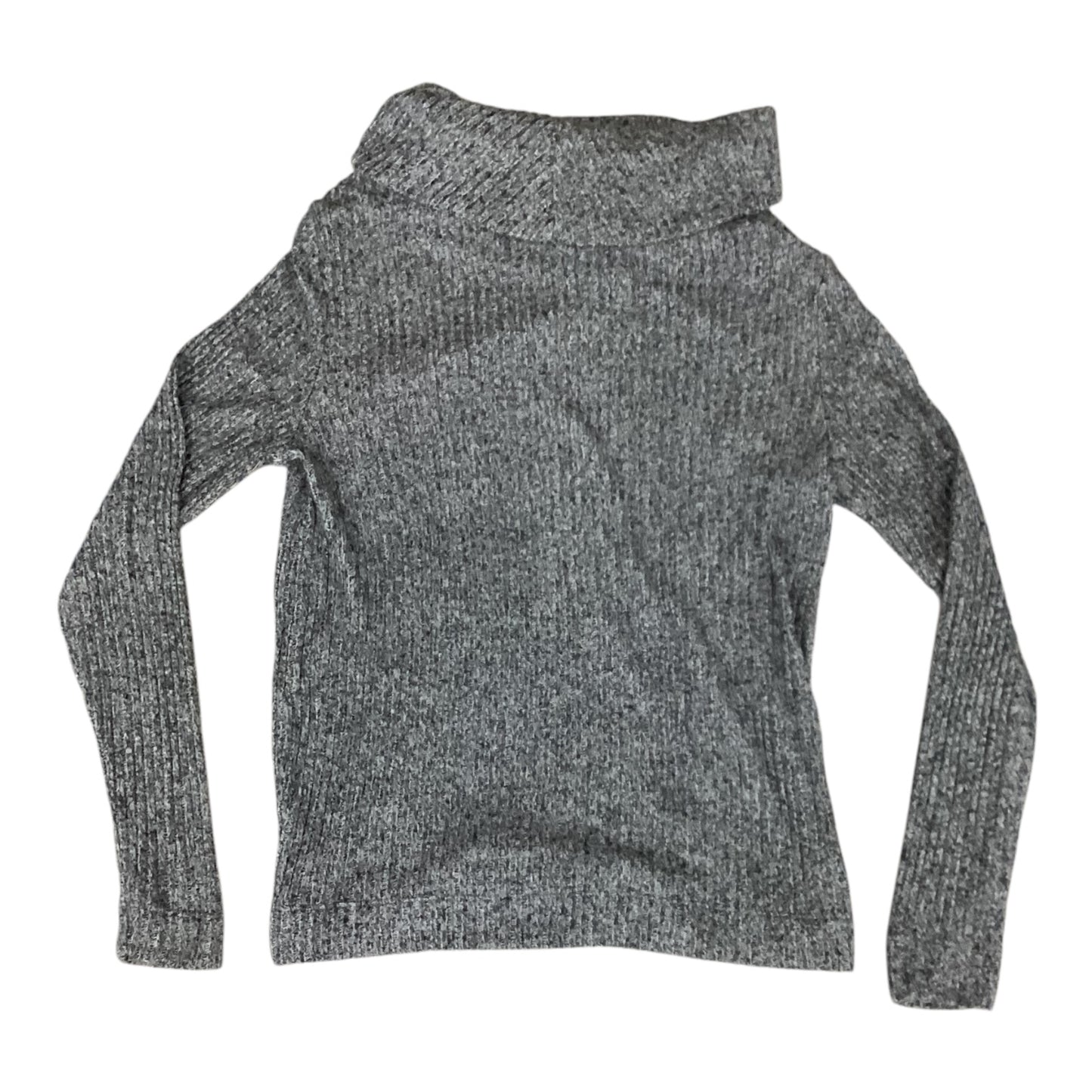 Top Long Sleeve By Loft In Black & Grey, Size: Xs