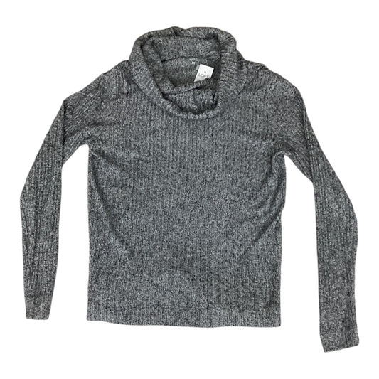 Top Long Sleeve By Loft In Black & Grey, Size: Xs