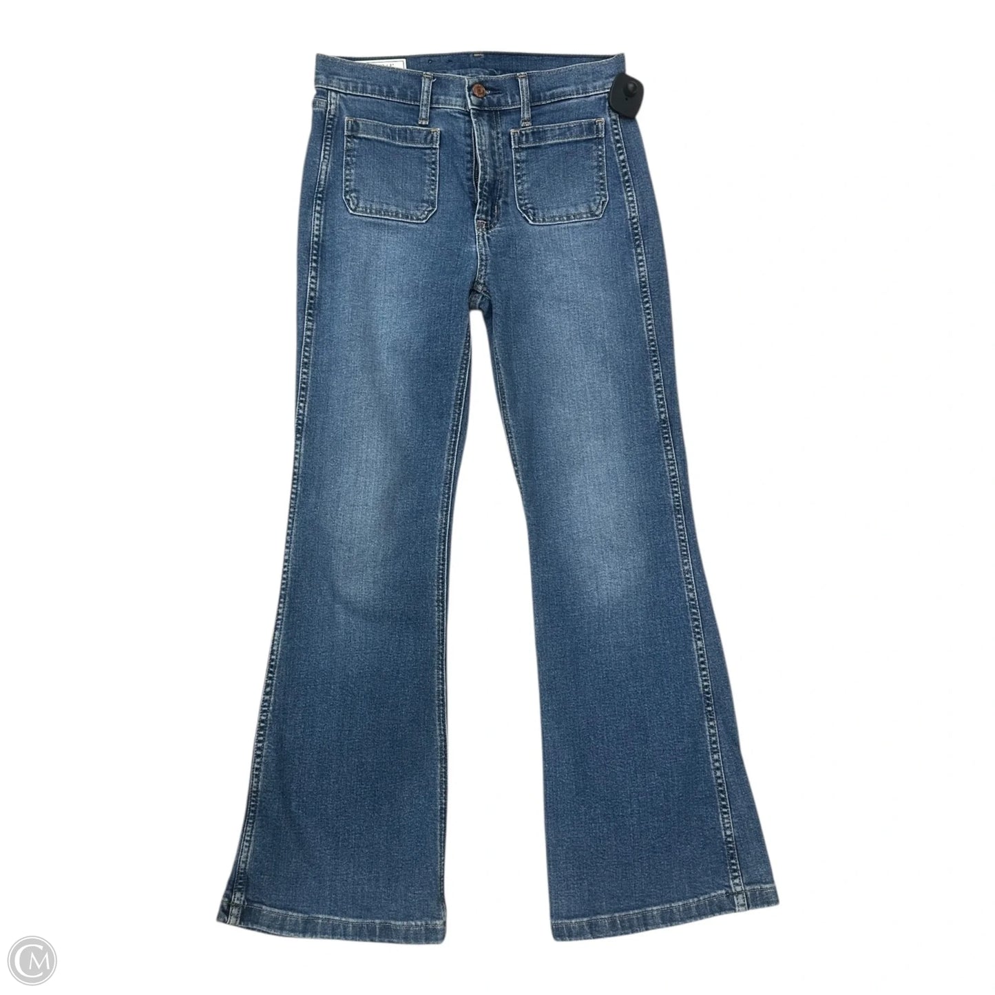 Jeans Flared By Gap In Blue Denim, Size: 2p