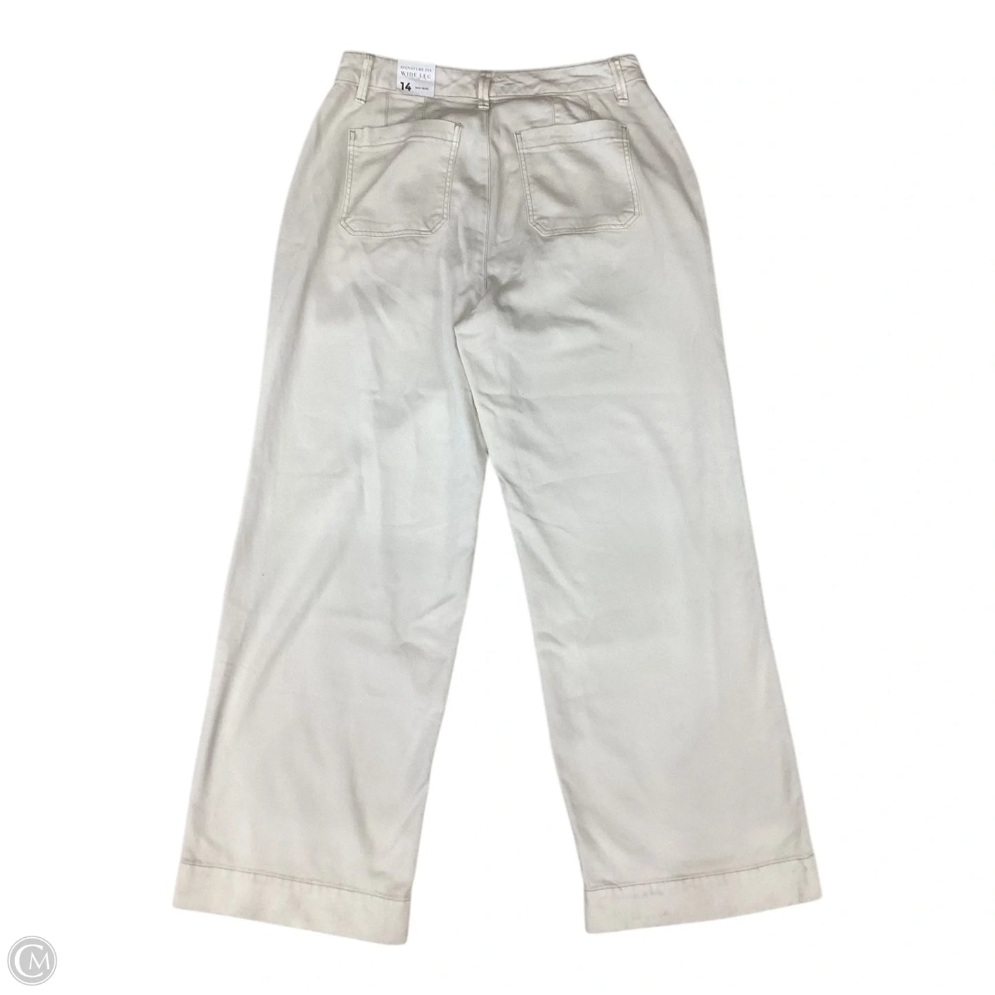 Pants Dress By Lane Bryant In Cream, Size: 14