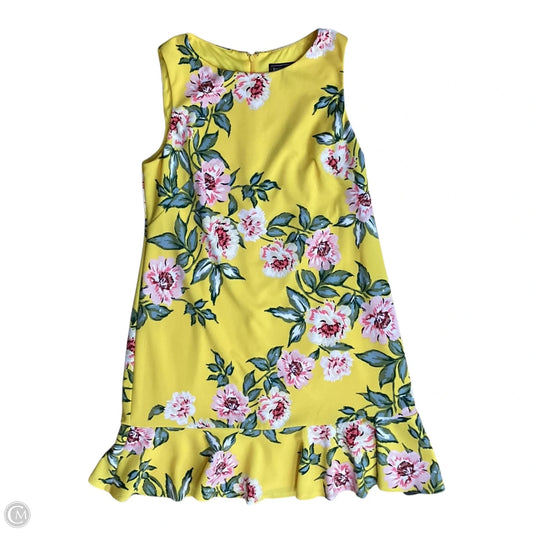 Dress Casual Short By Jessica Howard In Yellow, Size: Xl
