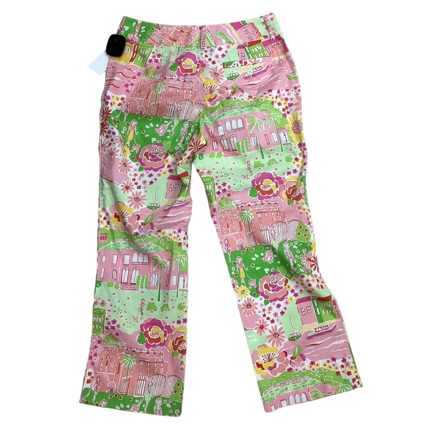 Pants Cropped By Lilly Pulitzer In Floral Print, Size: 0