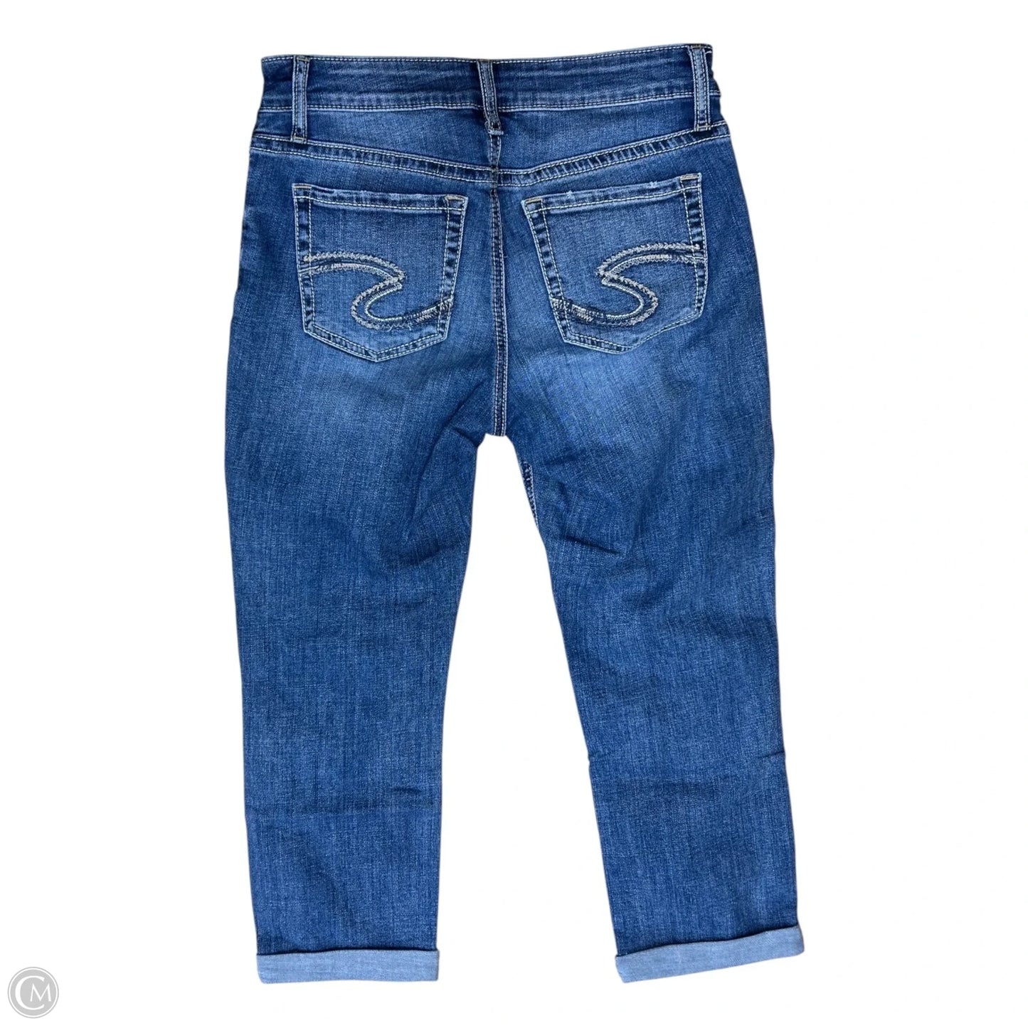 Jeans Skinny By Silver In Blue Denim, Size: 6
