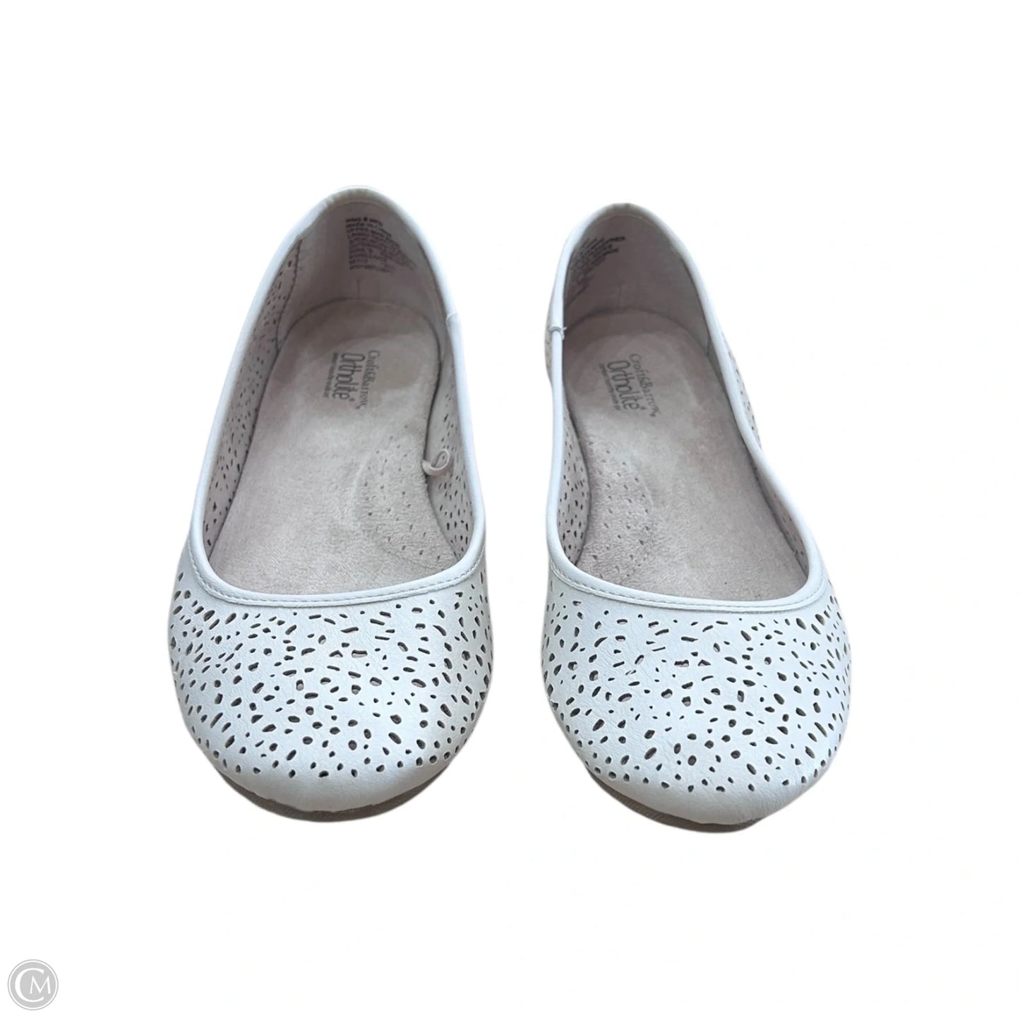 Shoes Flats By Croft And Barrow In Cream, Size: 8