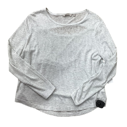 Top Long Sleeve Designer By Athleta In Grey, Size: S