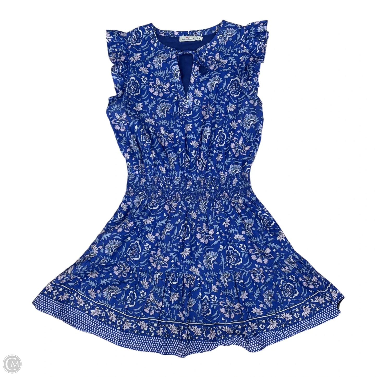 Dress Casual Short By Vineyard Vines In Blue, Size: M