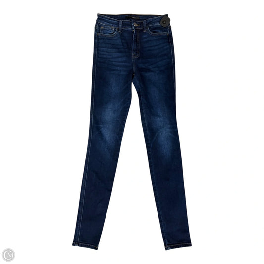 Jeans Skinny By Flying Monkey In Blue Denim, Size: 6
