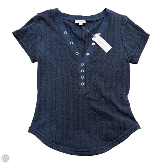Top Short Sleeve By Pilcro In Black, Size: Xs
