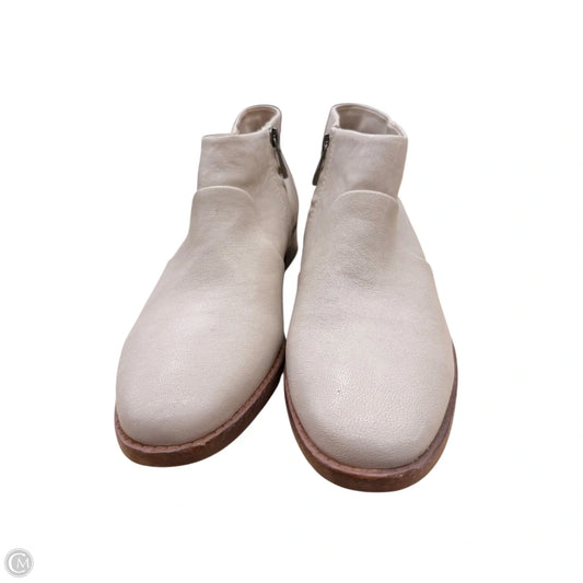 Boots Designer By Patricia Nash In Cream, Size: 7.5