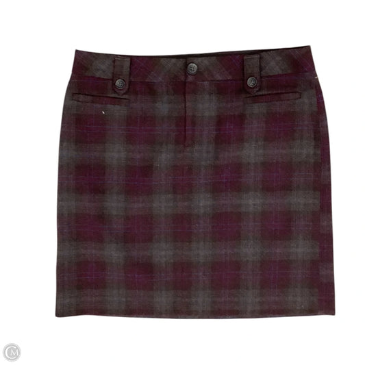 Skirt Mini & Short By Eddie Bauer In Purple, Size: 10
