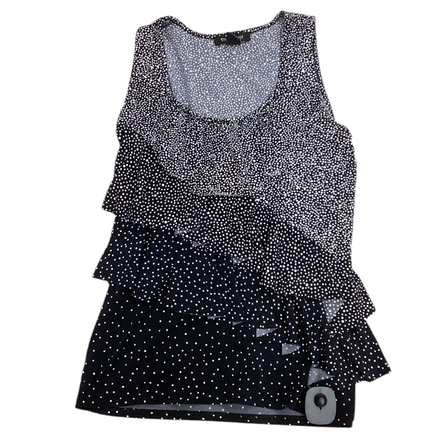 Top Sleeveless Designer By White House Black Market In Black, Size: Xs