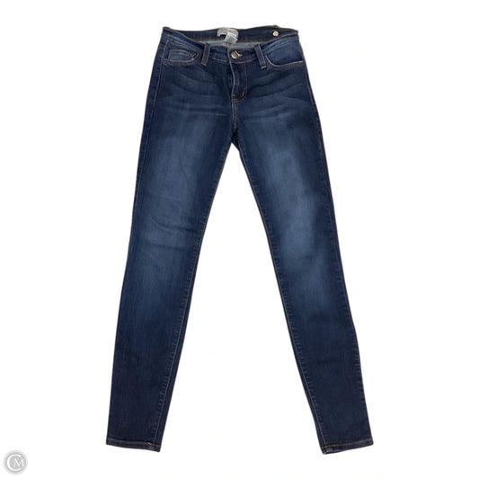 Jeans Skinny By Judy Blue In Blue Denim, Size: 4