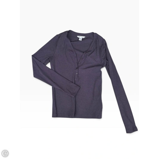 Top Long Sleeve By Athleta In Purple, Size: M