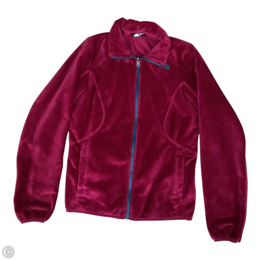 Athletic Fleece By The North Face In Maroon, Size: S