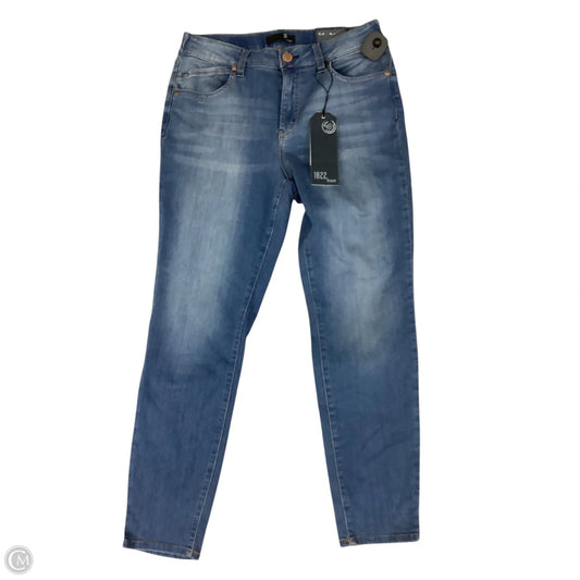 Jeans Skinny By 1822 Denim In Blue Denim, Size: 12