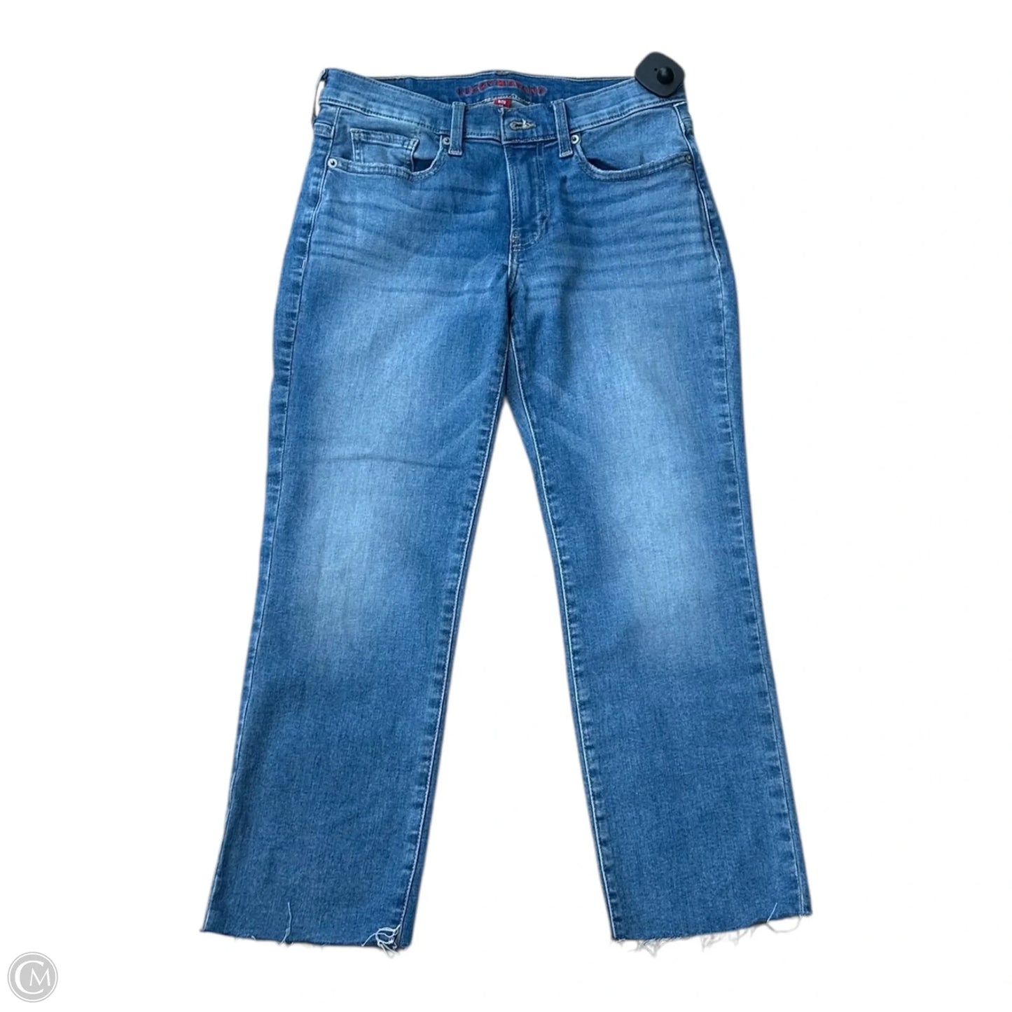 Jeans Cropped By Lucky Brand In Blue Denim, Size: 6