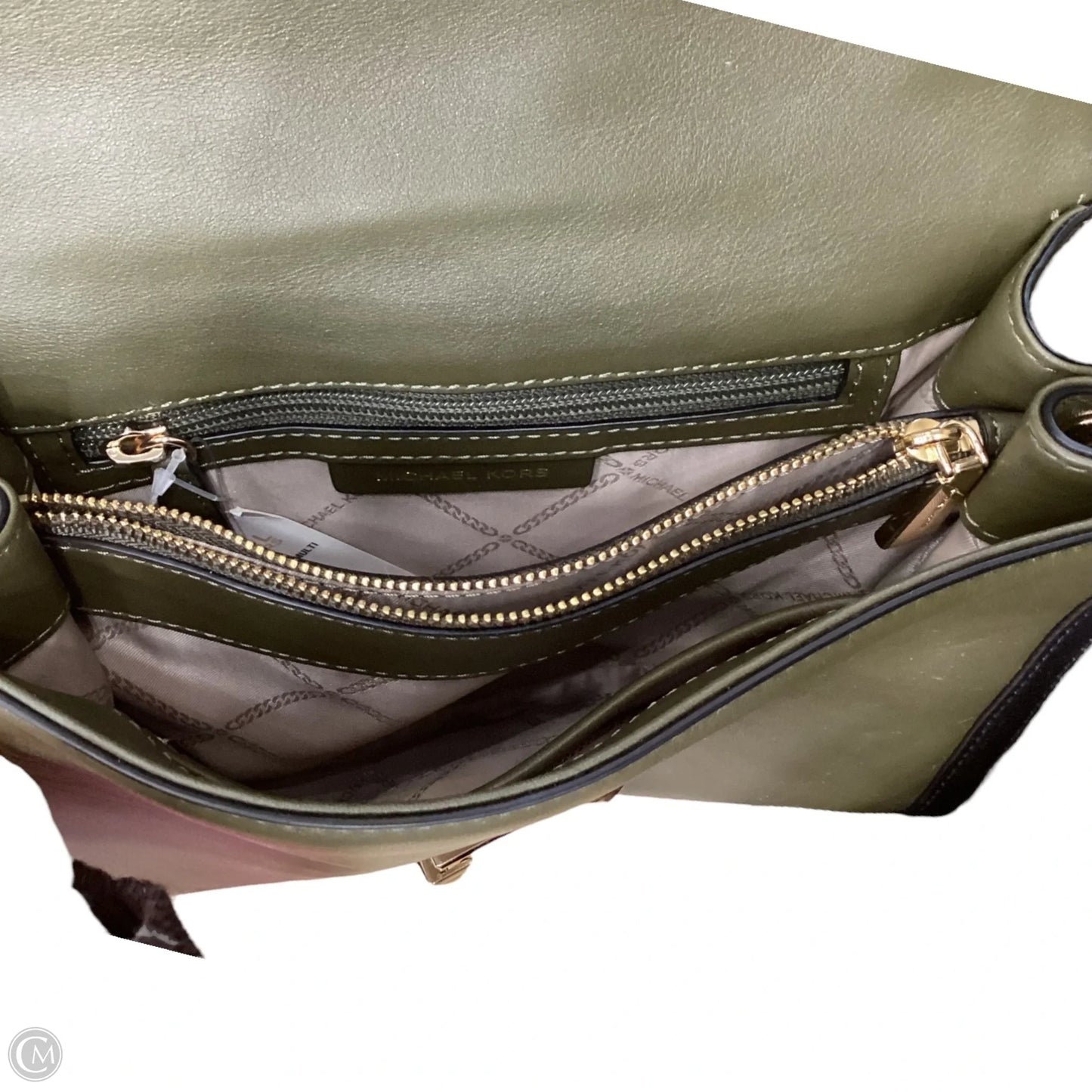 Crossbody Designer By Michael Kors, Size: Medium