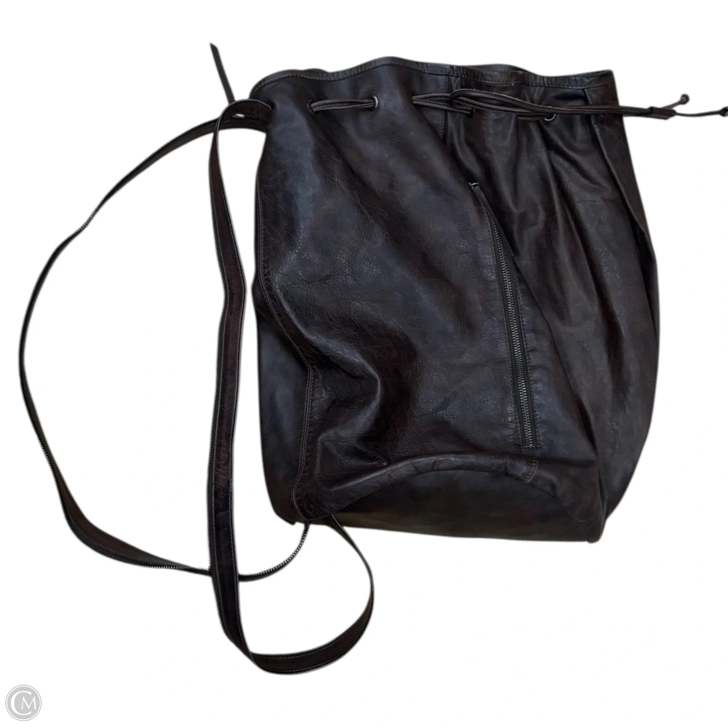 Backpack Leather By Free People, Size: Large