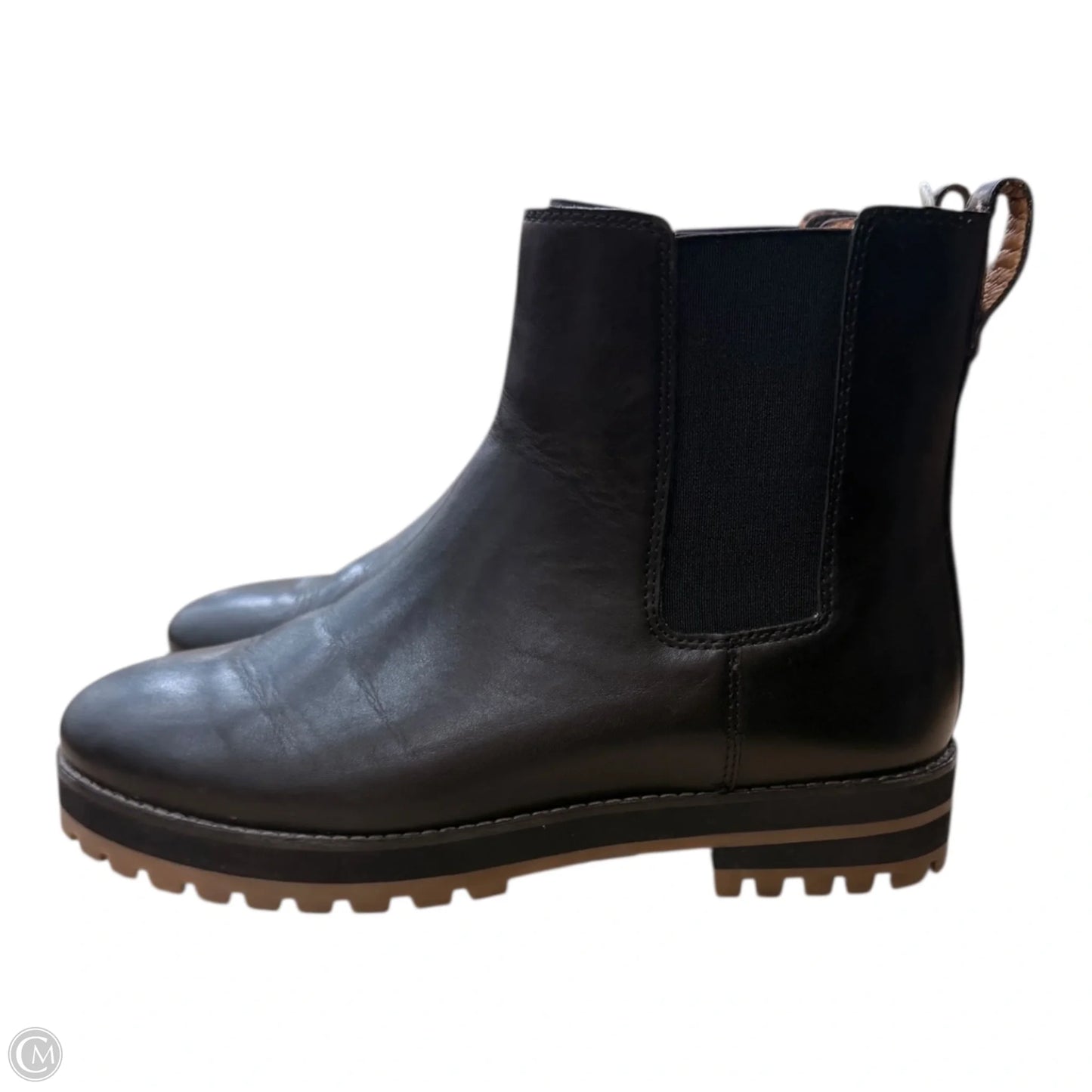 Boots Ankle Flats By Madewell In Black, Size: 9.5