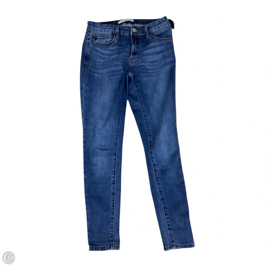 Jeans Skinny By Kancan In Blue Denim, Size: 0