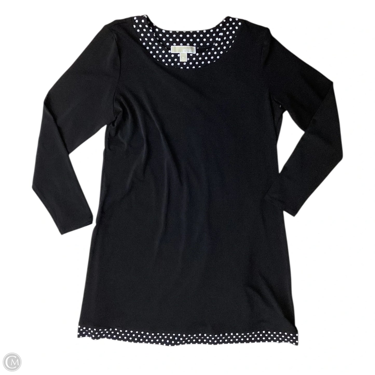 Dress Casual Short By Michael By Michael Kors In Black & White, Size: Xl