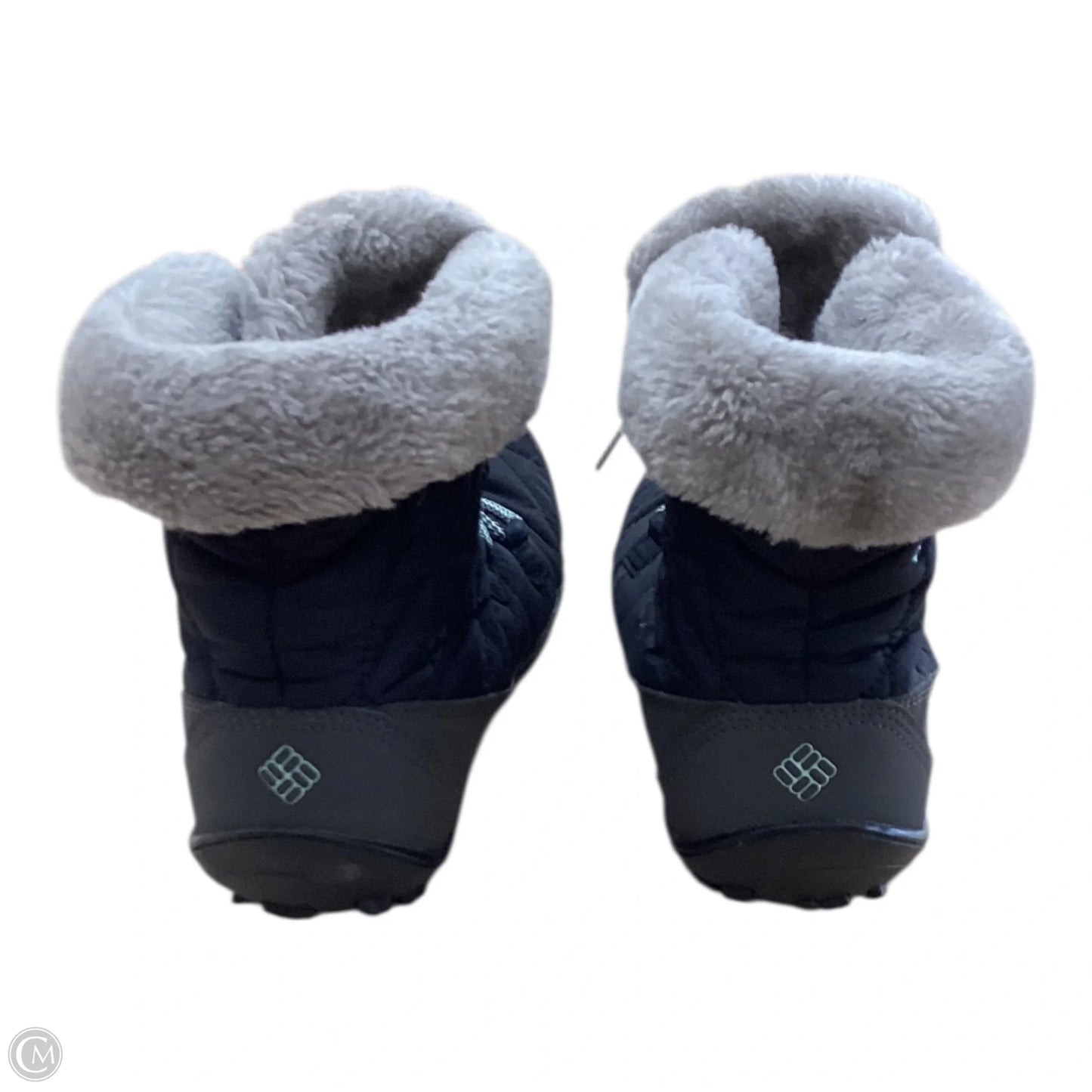 Boots Hiking By Columbia In Blue & Grey, Size: 6