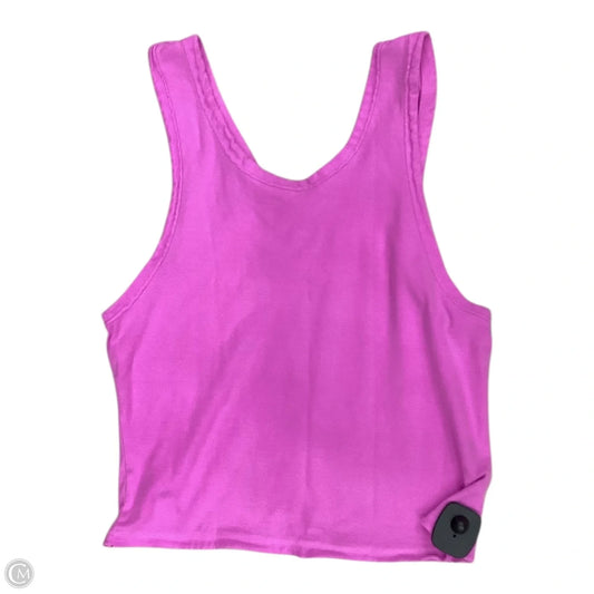 Top Sleeveless By Free People In Pink, Size: L