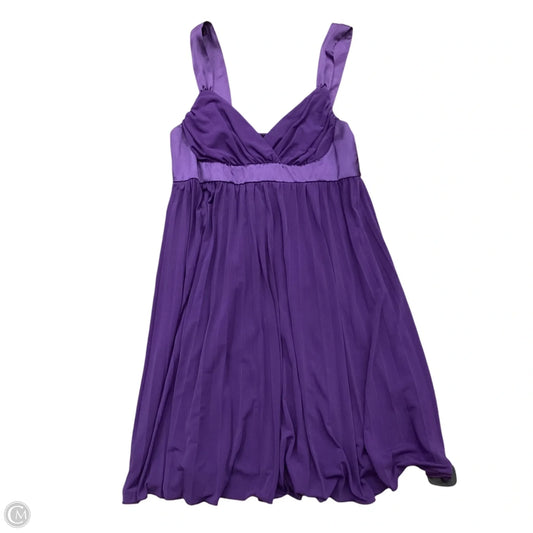 Dress Casual Short By Appropriate Behavior In Purple, Size: M