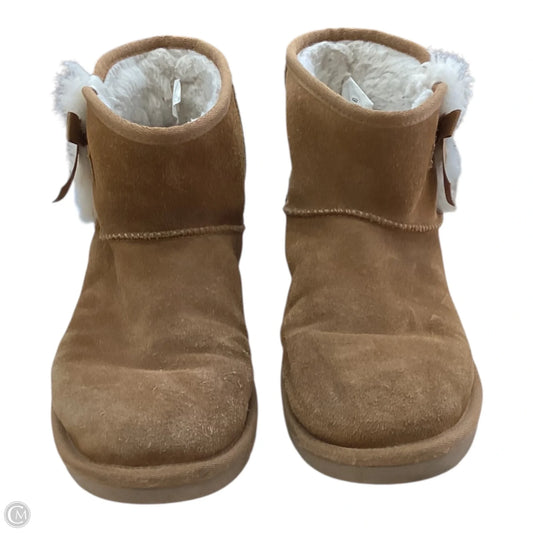 Boots Ankle Flats By Koolaburra By Ugg In Brown, Size: 10