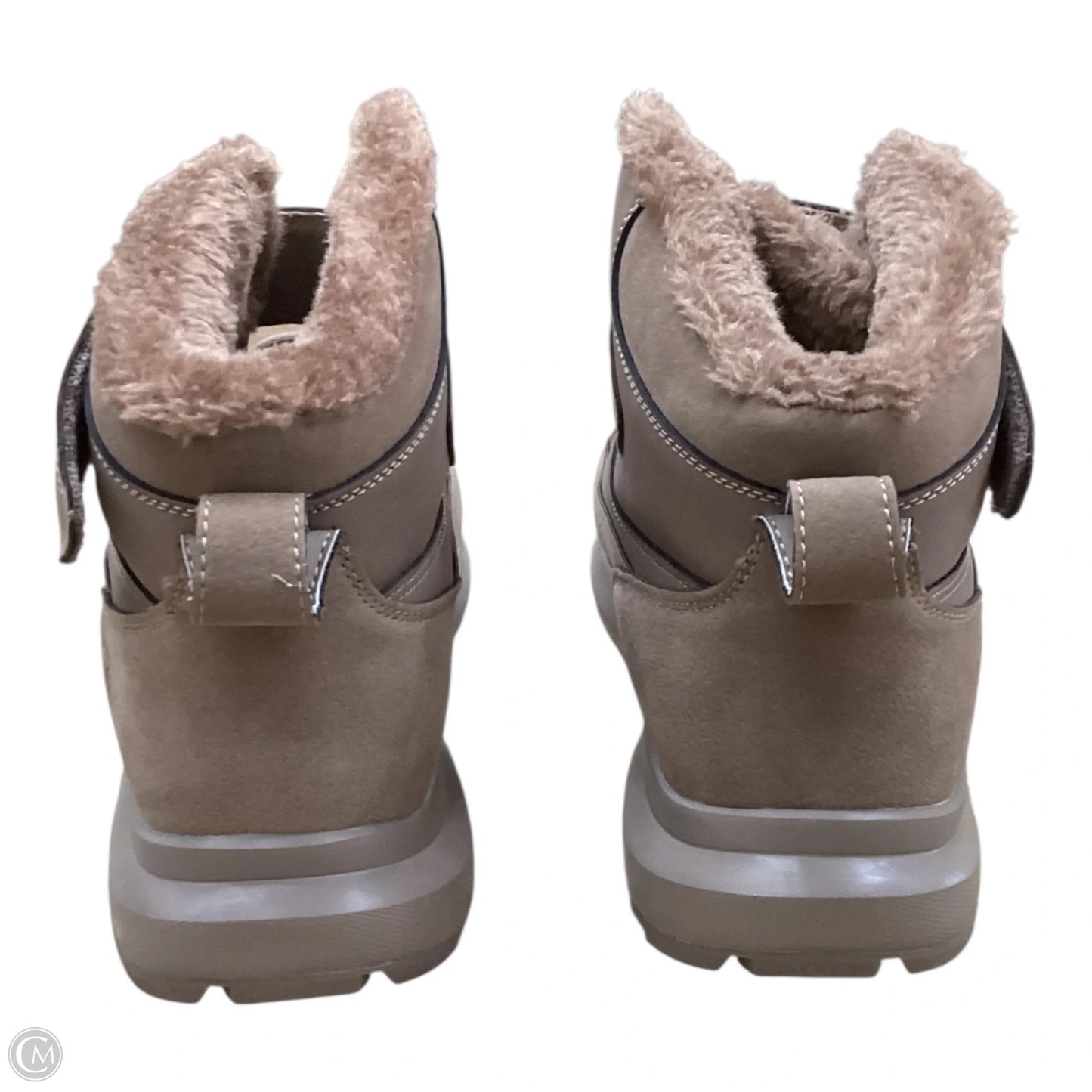 Boots Snow By Clothes Mentor In Brown, Size: 11.5