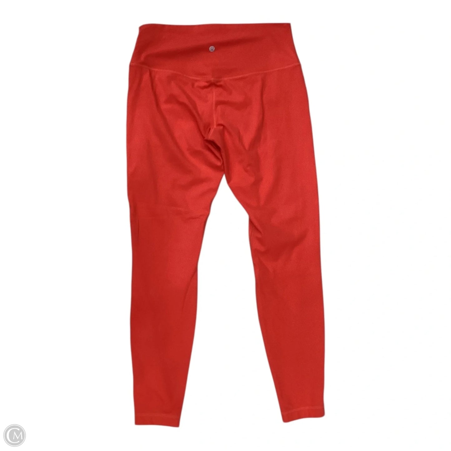 Athletic Leggings By Lululemon In Red, Size: 12