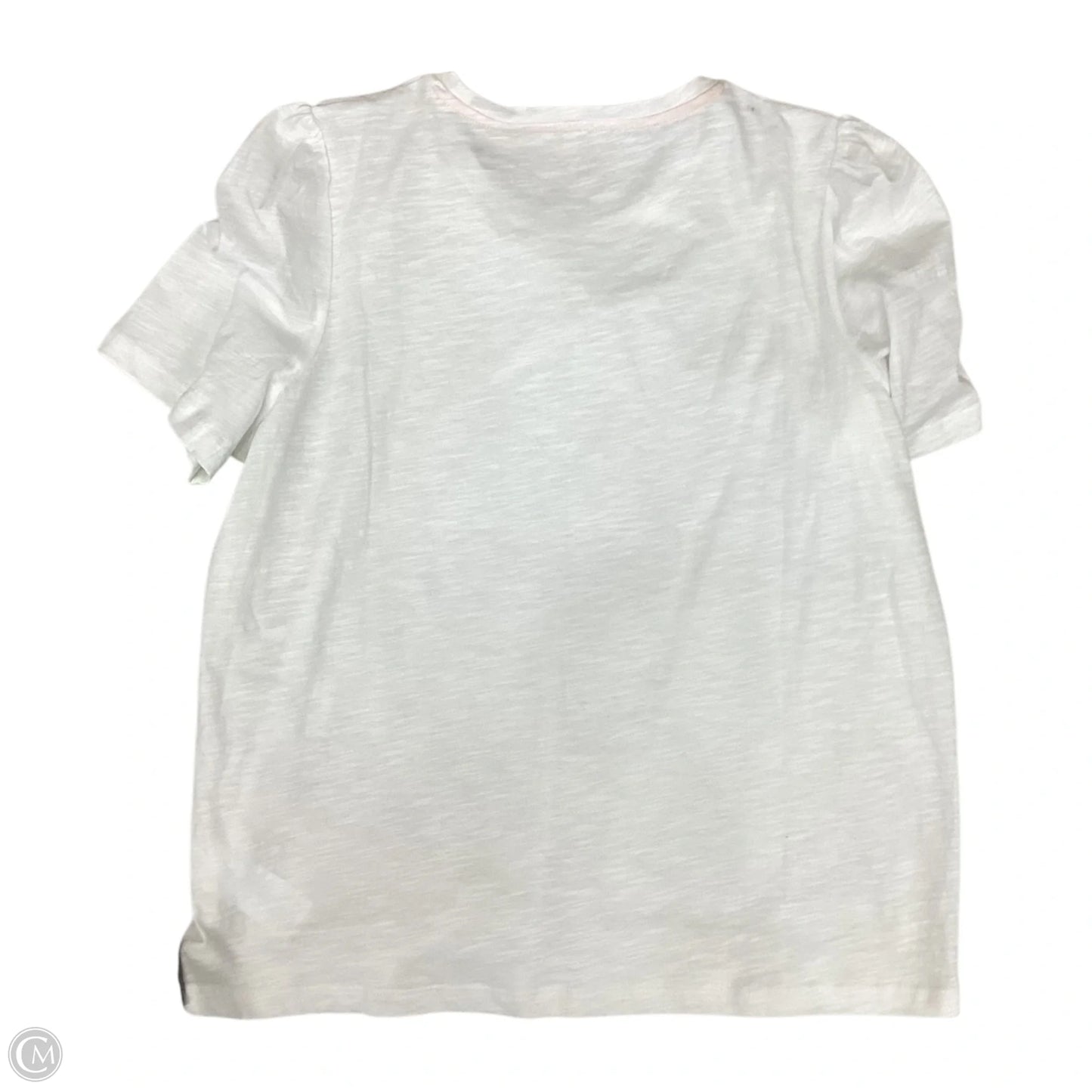 Top Short Sleeve By Boden In White, Size: L