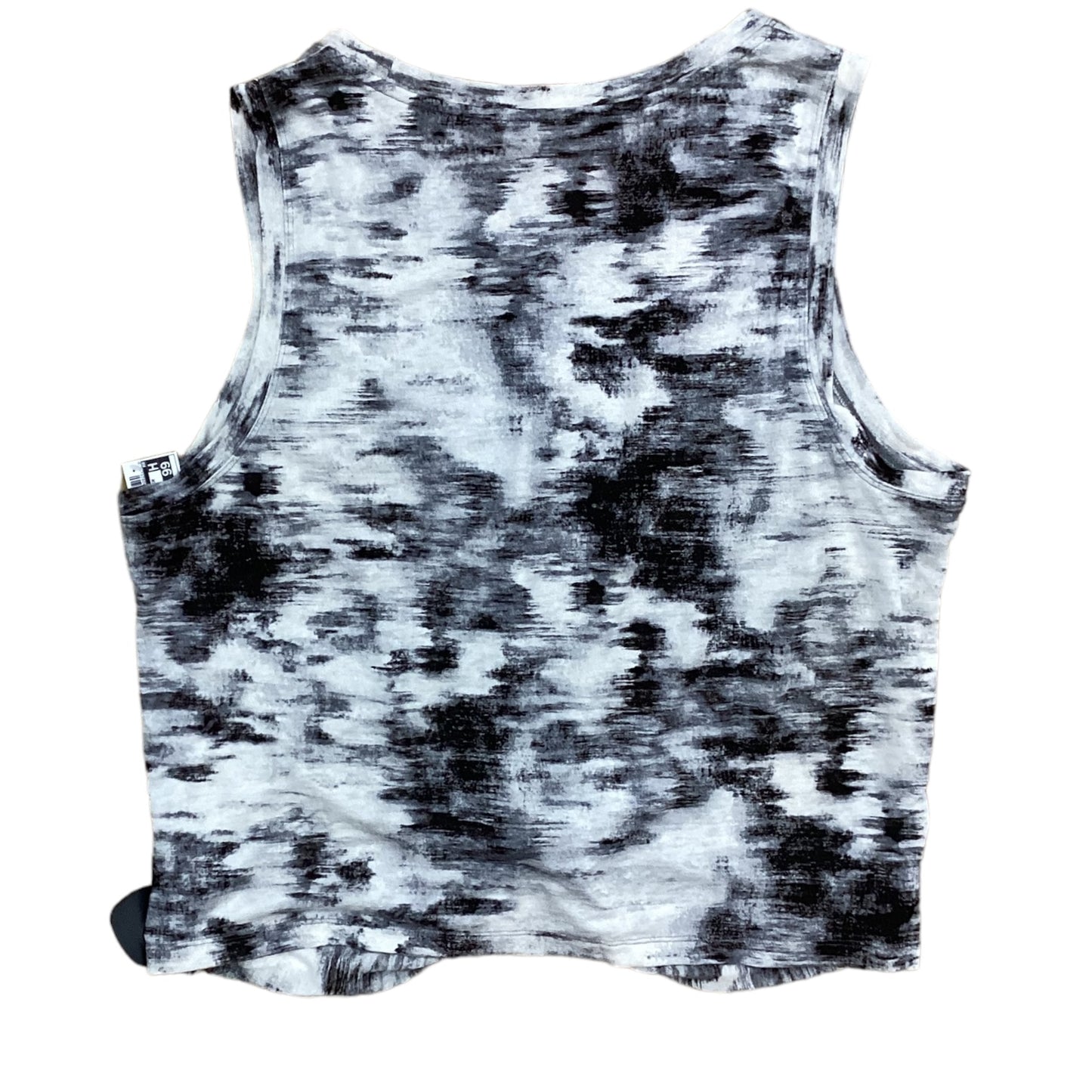 Top Sleeveless Designer By Athleta In Black & White, Size: 2x