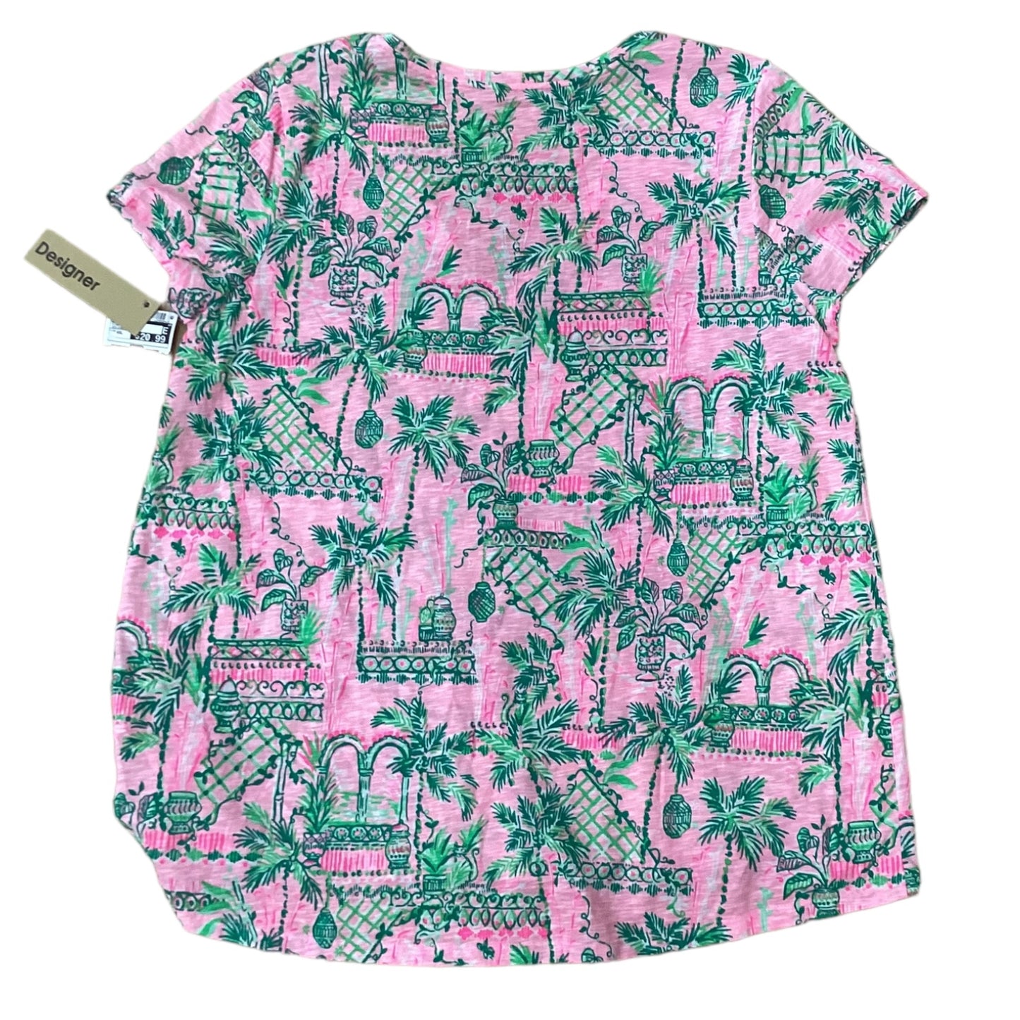 Blouse Short Sleeve By Lilly Pulitzer  Size: Xxl