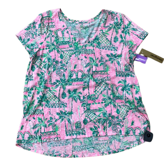 Blouse Short Sleeve By Lilly Pulitzer  Size: Xxl