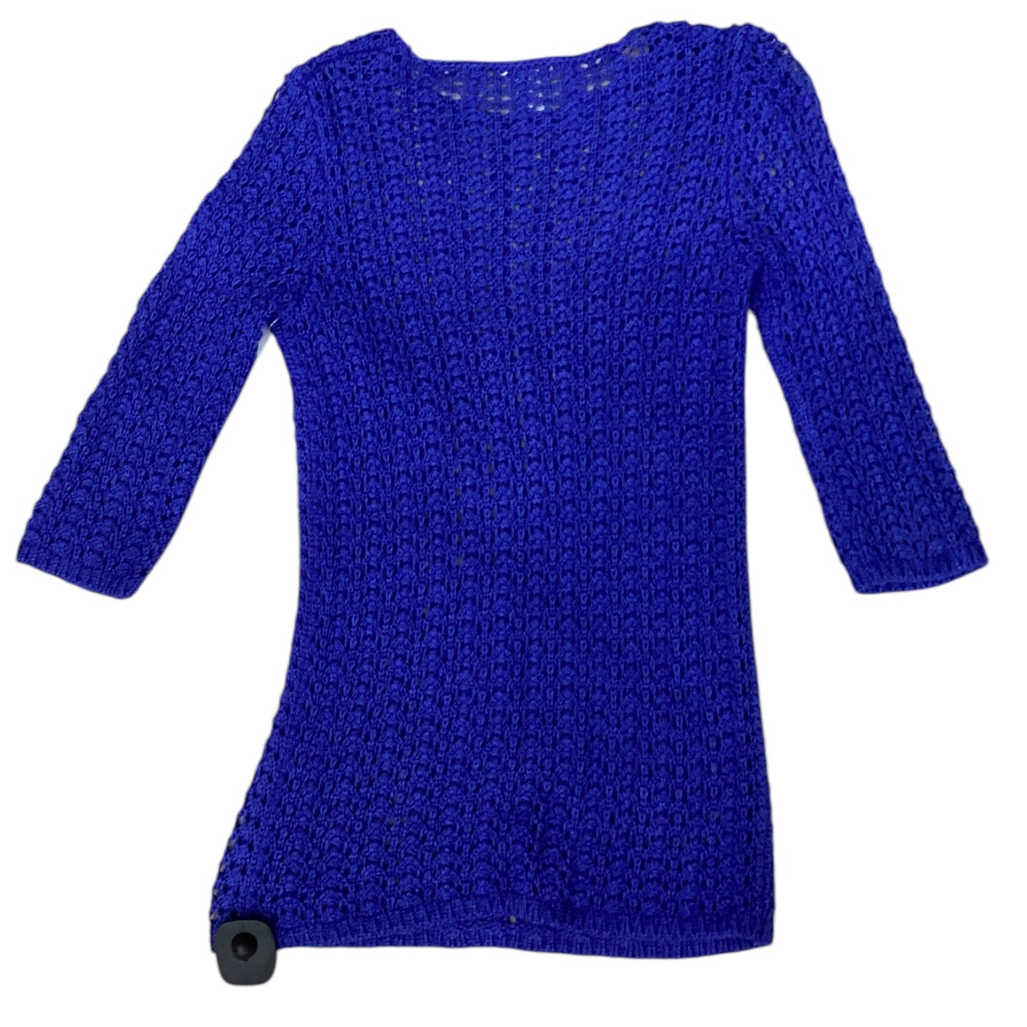 Sweater By Chicos In Blue, Size: 0