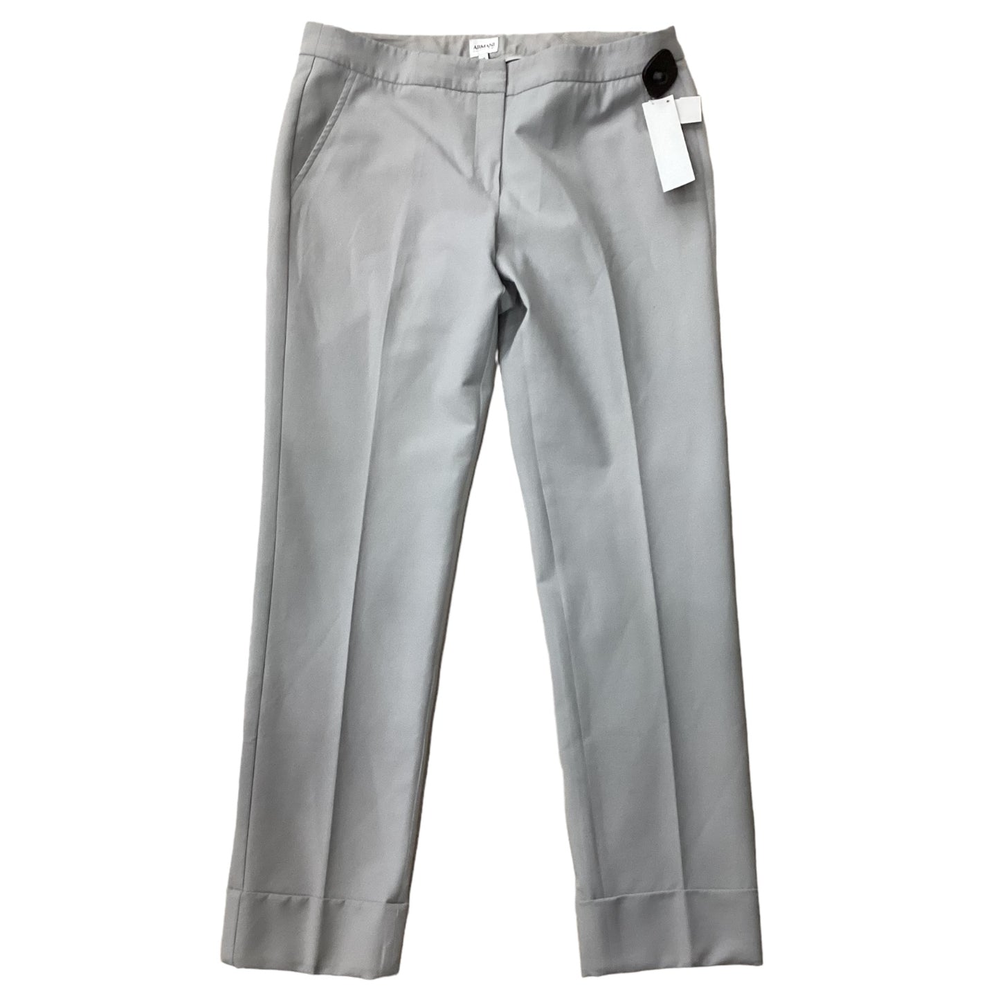 Pants Designer By Armani In Grey, Size: 10