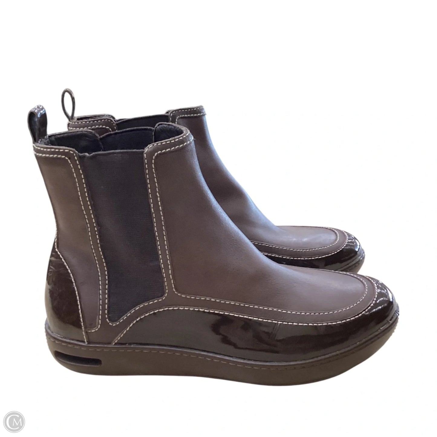 Boots Ankle Flats By Cole-haan In Brown, Size: 8