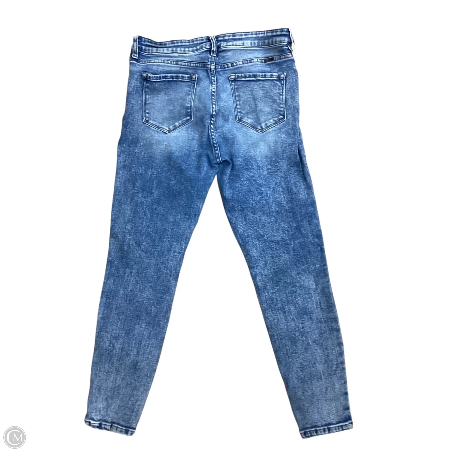 Jeans Skinny By Kancan In Blue Denim, Size: 16